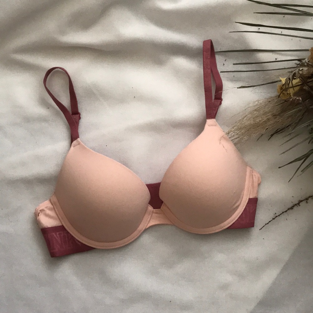 Pink Victoria’s Secret Push Up Bra 32B